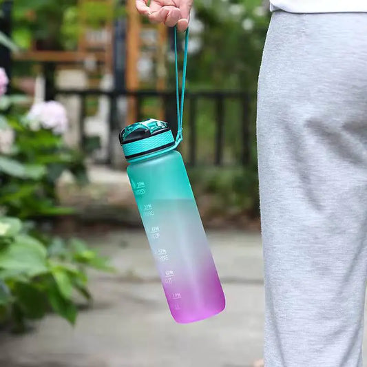 Botella de agua para un litro -  Motivacion deportiva