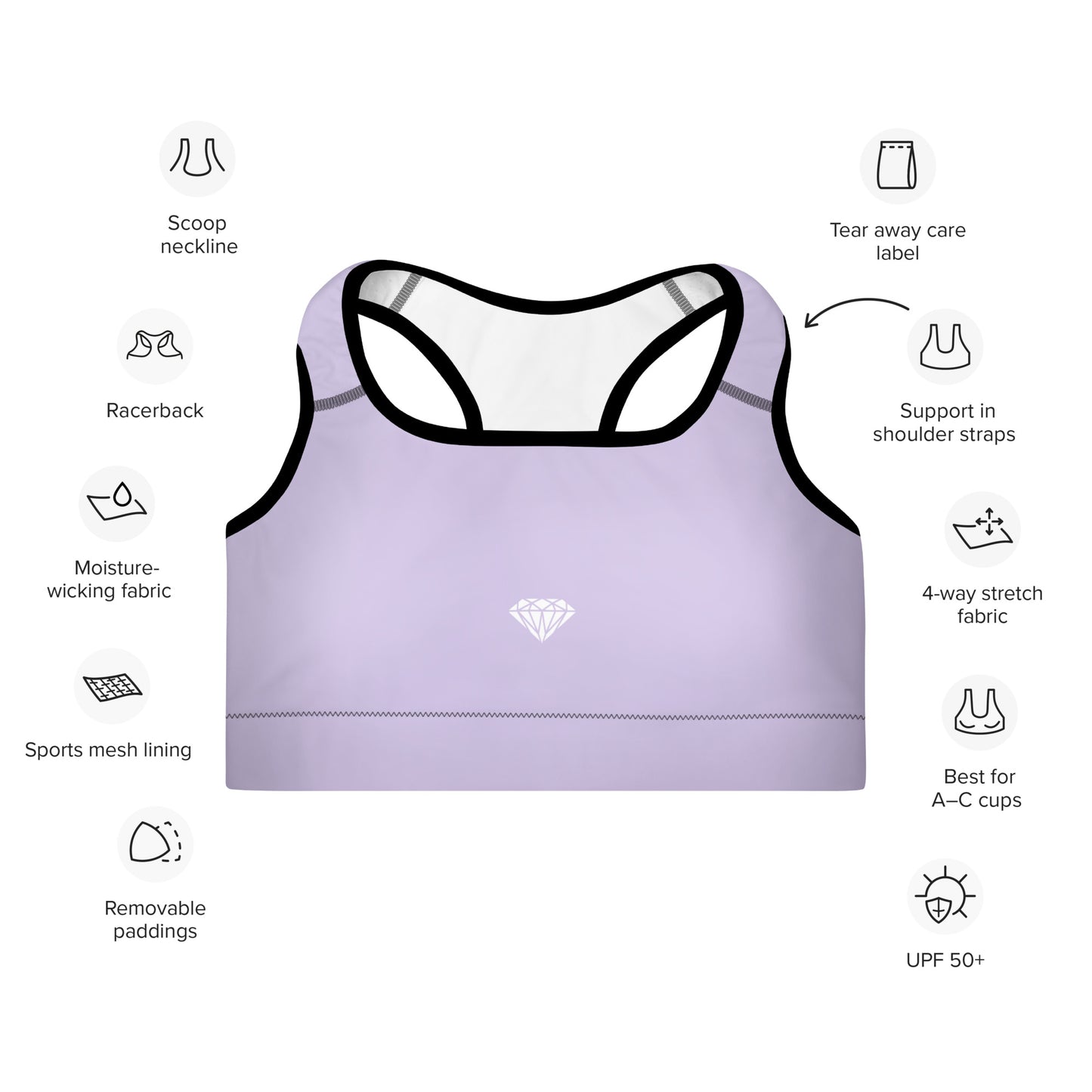 Sport Bra Lila