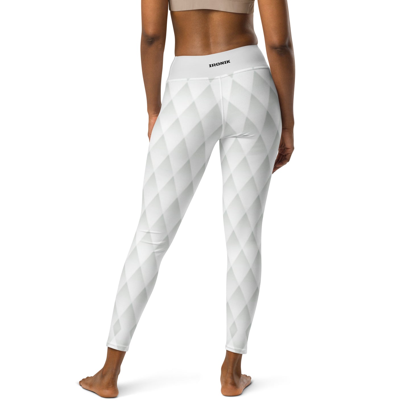 Leggings Blanco Geométrico