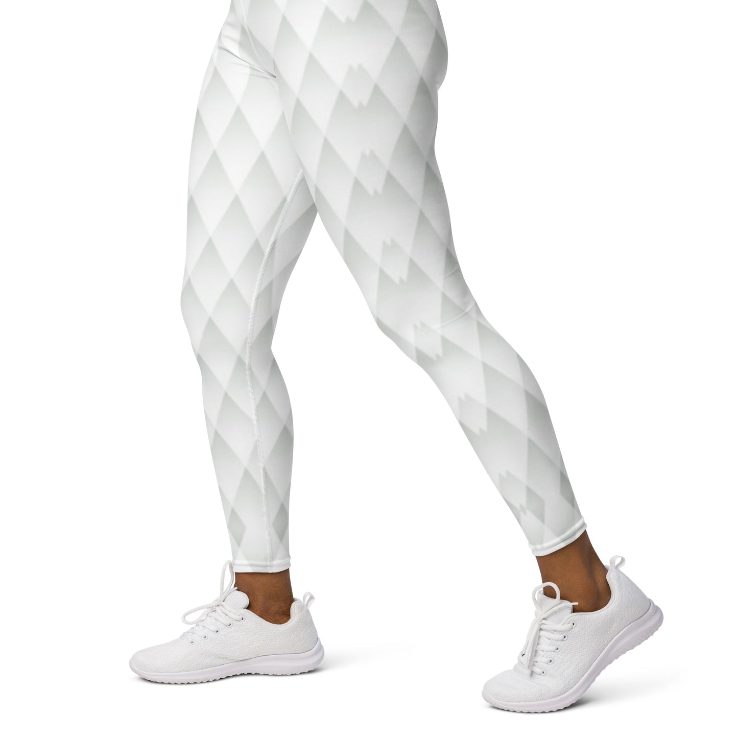 Leggings Blanco Geométrico