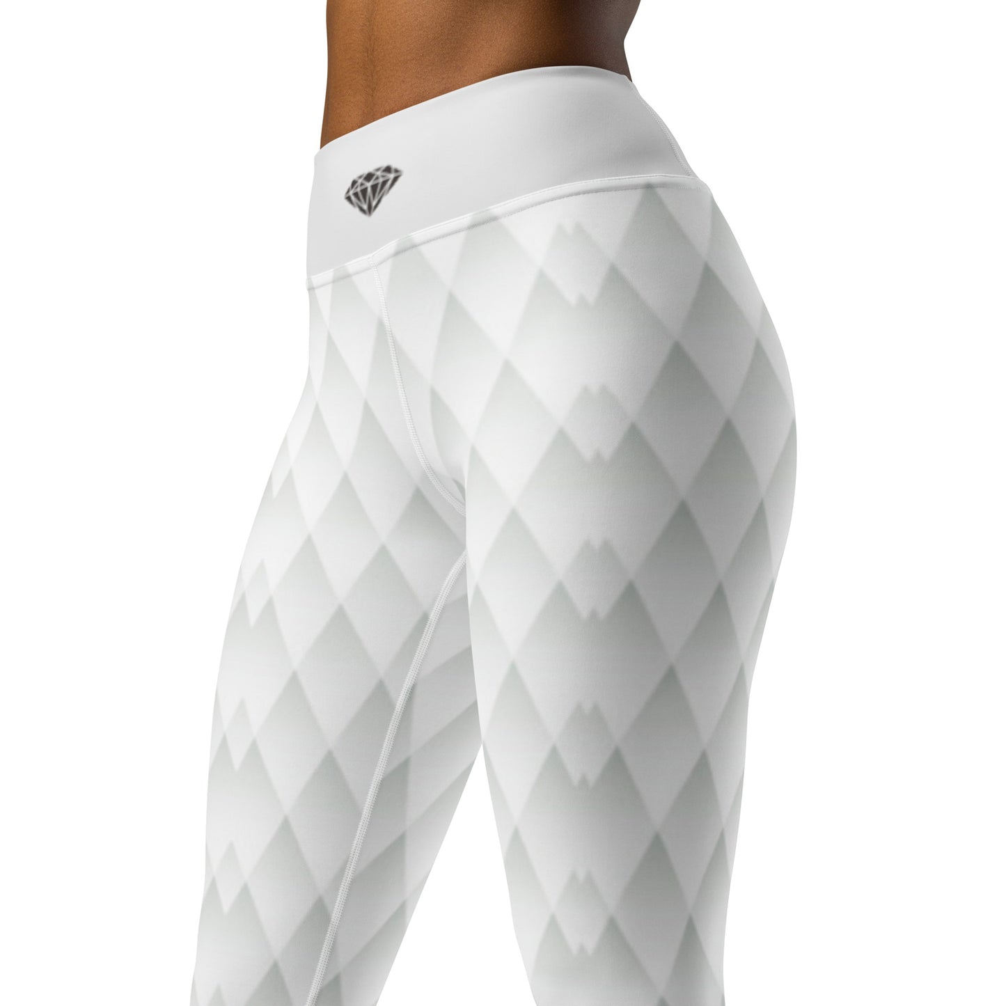 Leggings Blanco Geométrico