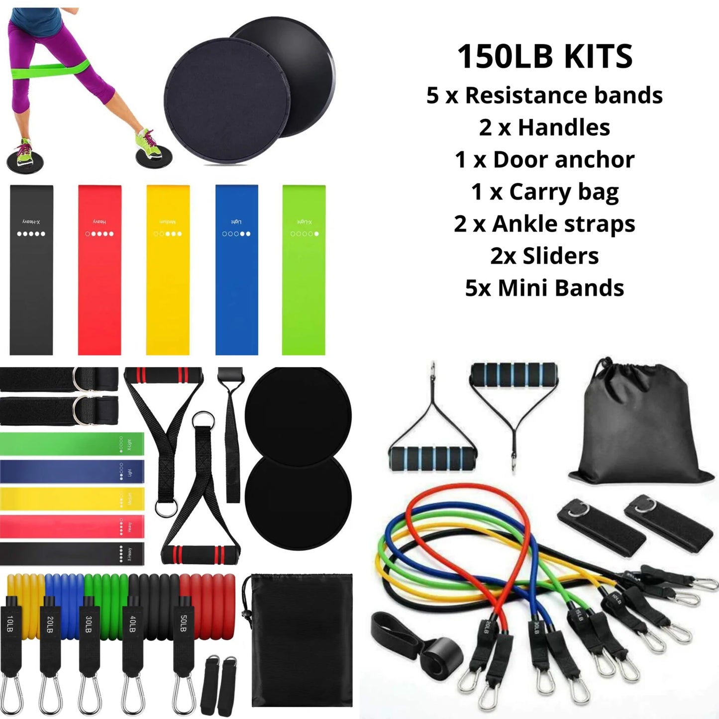 KIT Fitness de 150 libras