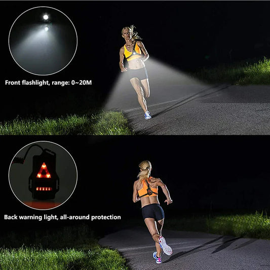 Luces LED deportivas para correr