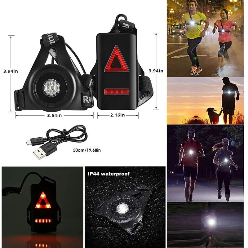 Luces LED deportivas para correr